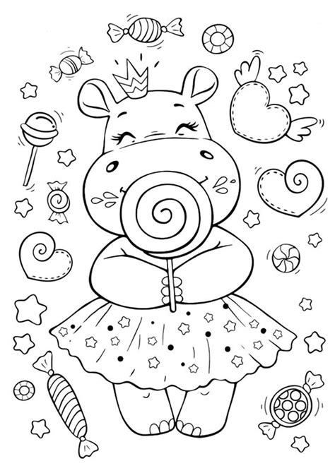 Cute Printable Cute Coloring Pages